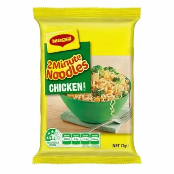 bulk maggi 2 minute noodles chicken 1 pack