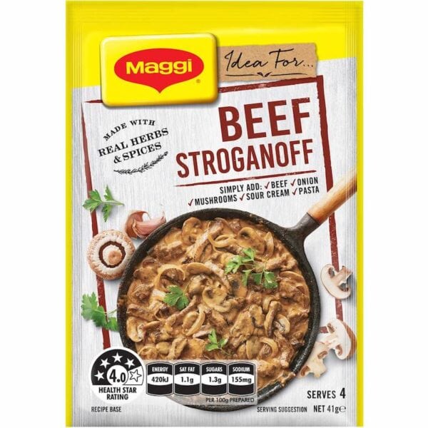 Maggi Beef Stroganoff Recipe Base 41g