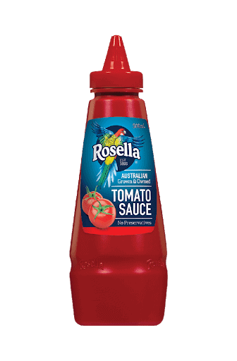 rosella tomato sauce squeezie 500ml
