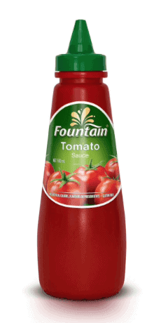 fountain tomato sauce squeeze 500ml