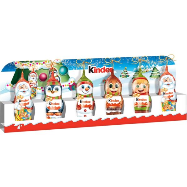 Kinder Chocolate Figurines Christmas themed