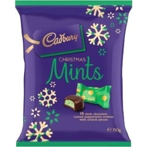 cadbury christmas mint sharepack 150g