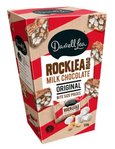 darrell lea rocklea road chocolate box 320g