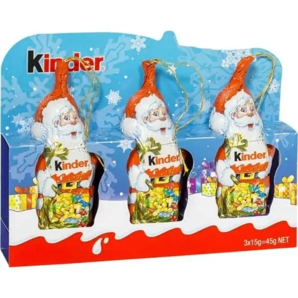 kinder santa santa 15g x3 pack 1