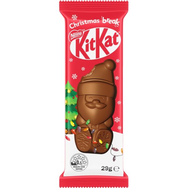kitkat christmas santa milk chocolate