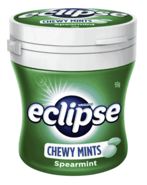 eclipse chewy mints spearmint bottle spearmint bottle 93g