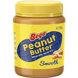 bega peanut butter smooth 780g