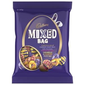 cadbury mixed eggs bag 545g