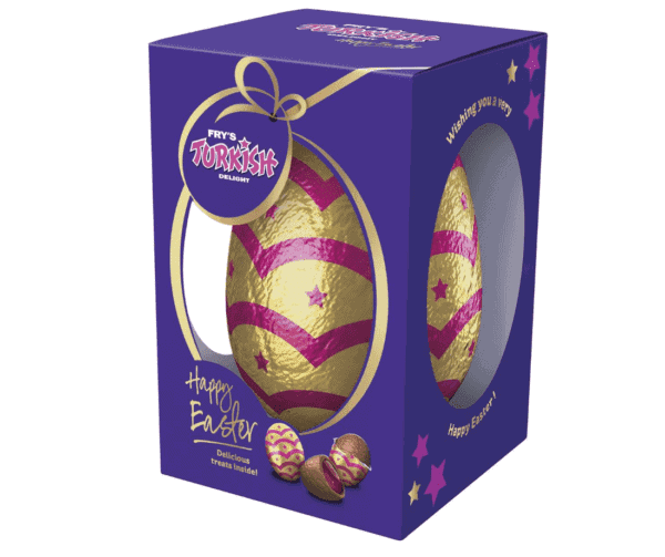 cadbury turkish delight chocolate easter egg gift box 410g