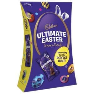 cadbury ultimate easter eggs share box 258g