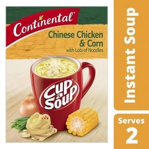 continental cup a soup chinese chicken corn 66g