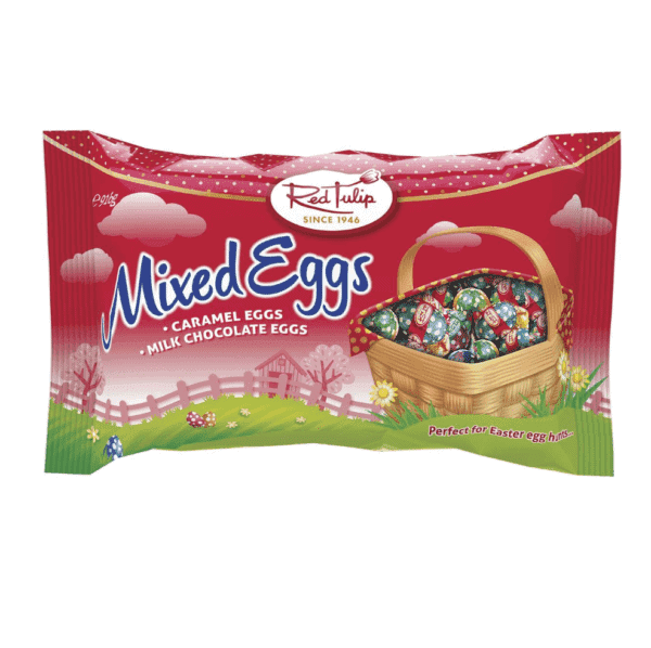 red tulip mixed chocolate easter egg hunt bag 916g