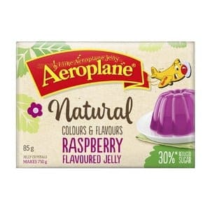 aeroplane jelly raspberry natural colours flavours