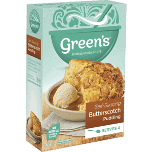 greens pudding butterscotch sponge 260g
