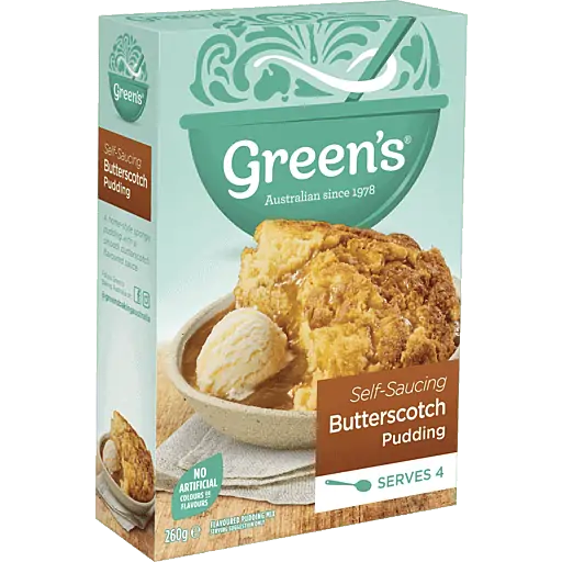 greens pudding butterscotch sponge 260g