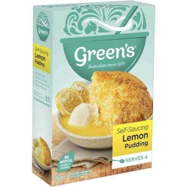 greens self saucing lemon pudding 260g
