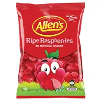 allens ripe raspberries 190g