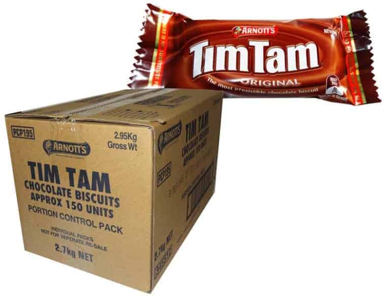 Buy Arnotts Tim Tam 150Pack (Individually Wrapped) Online Worldwide Delivery Australian