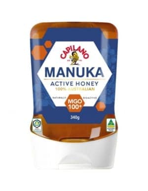 capilano manuka honey mgo 100 250g