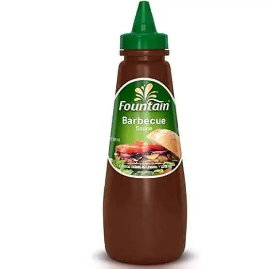 fountain barbecue sauce squeeze 500ml