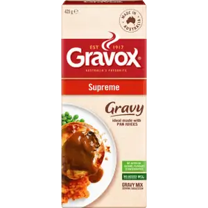 gravox gravy mix supreme 425g