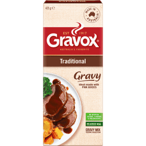 gravox gravy mix traditional 425g