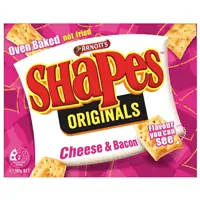 shapes cheese and bacon 175g