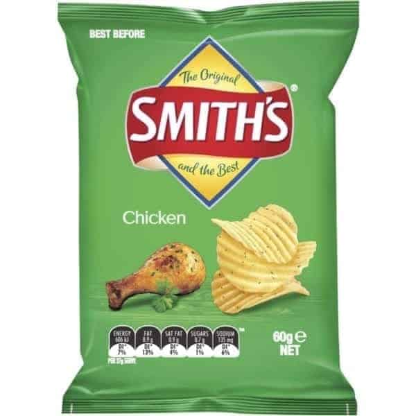 smiths crinkle cut chicken 60g