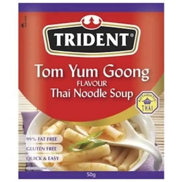 trident noodles trident thai tom yum goong soup mix 50g
