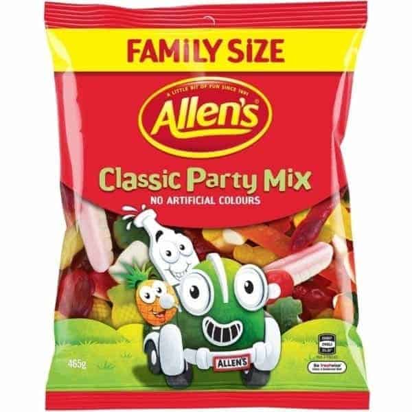 allens classic party mix family size 465g