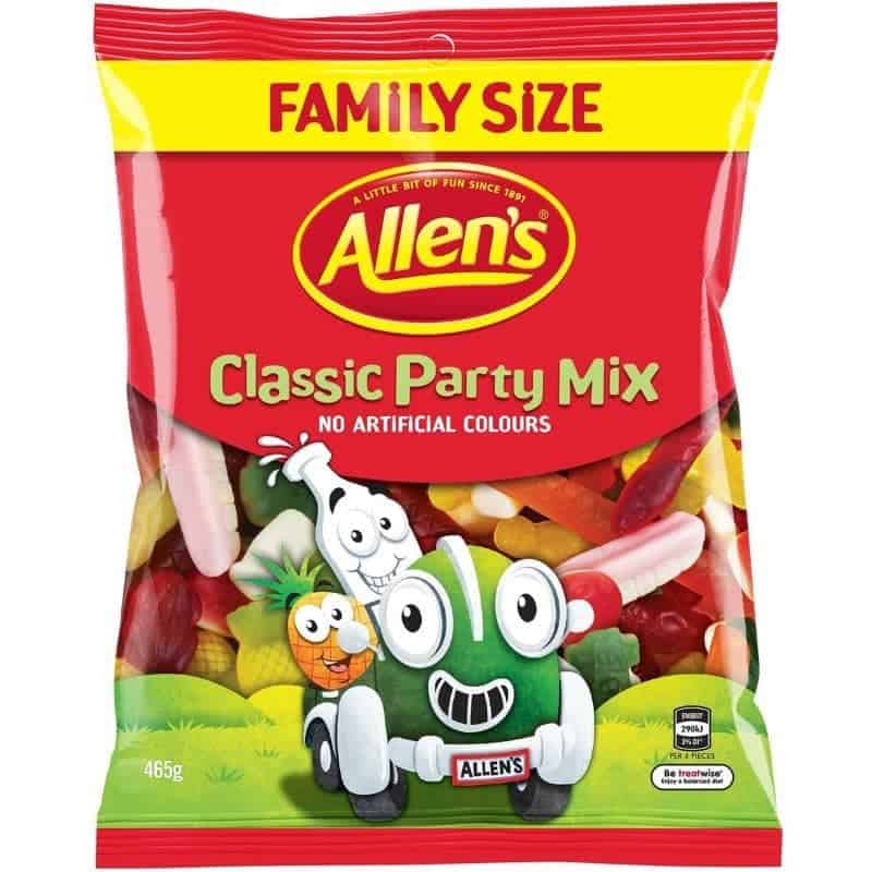 Buy Allens Classic Party Mix Family Size 470g Online | Worldwide ...