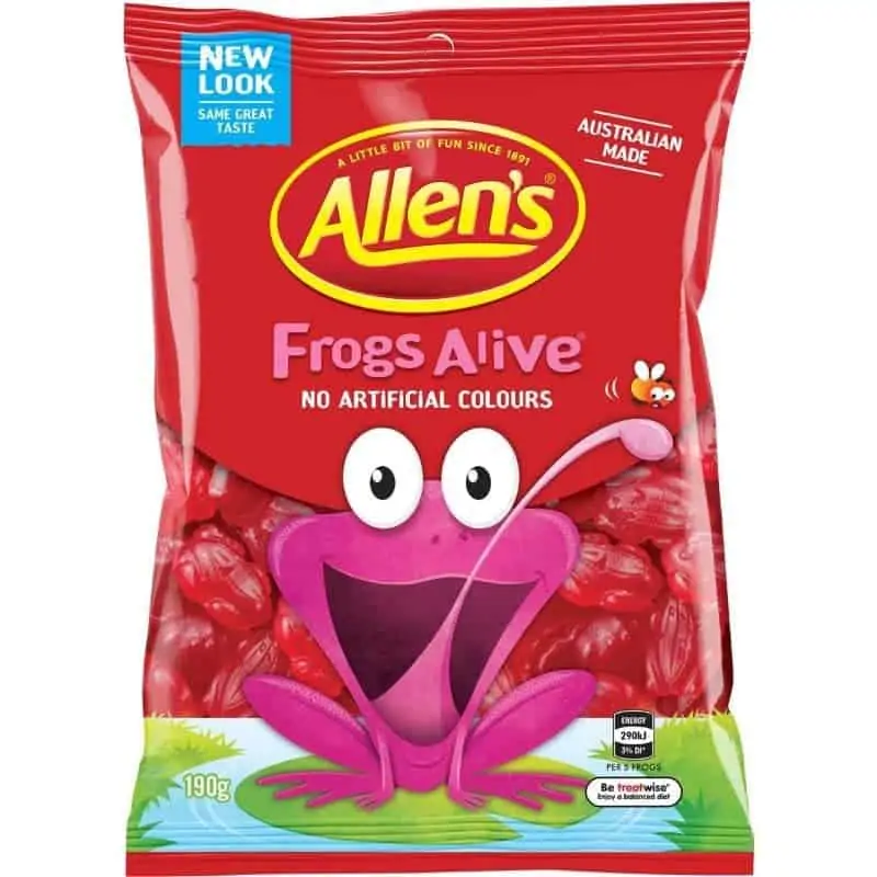 Buy Bulk Allens Frogs 190g ($5.00 each x 12 units) Online, Worldwide  Delivery