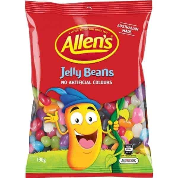 allens jelly beans 190g