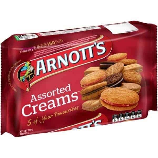arnotts assorted creams