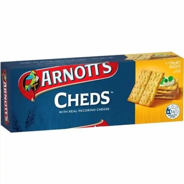 arnotts cheds crackers