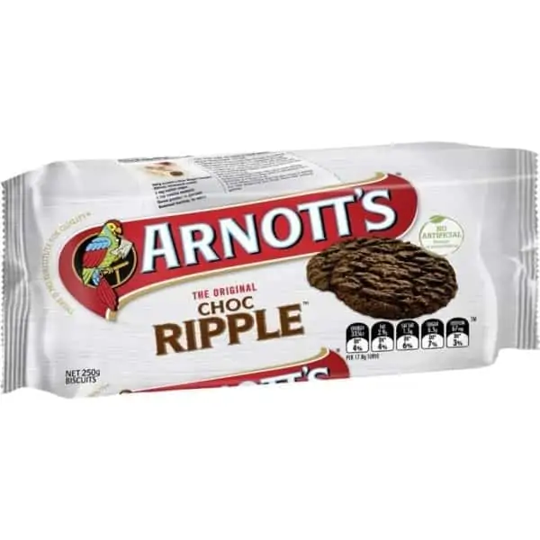 arnotts chocolate ripples