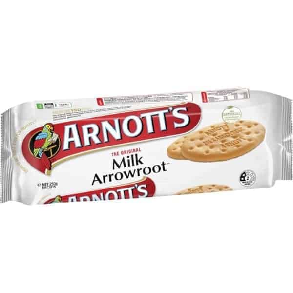 arnotts milk arrowroot