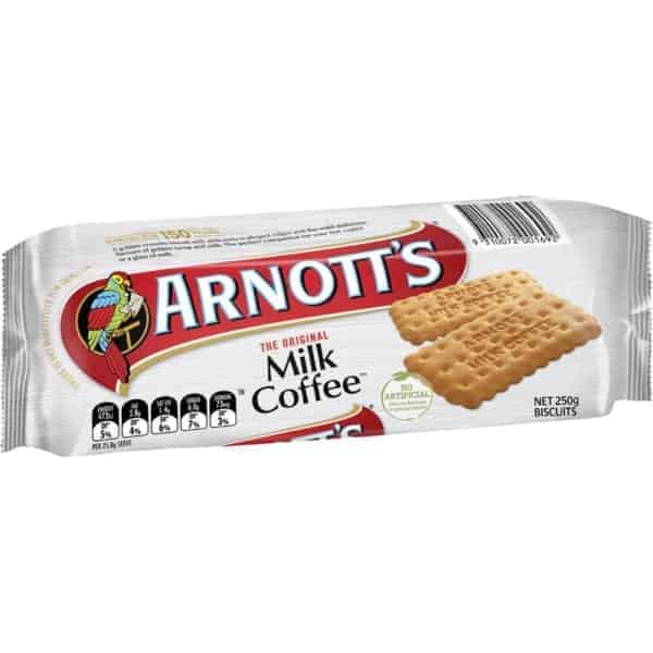 arnotts milk coffee 250g