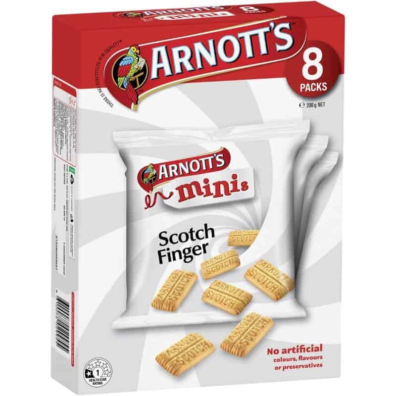 Buy Arnotts Mini Scotch Finger 8 pack Online | Worldwide Delivery | Australian Food Shop