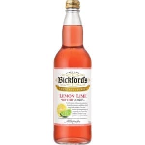 bickfords lemon lime bitters cordial 750ml