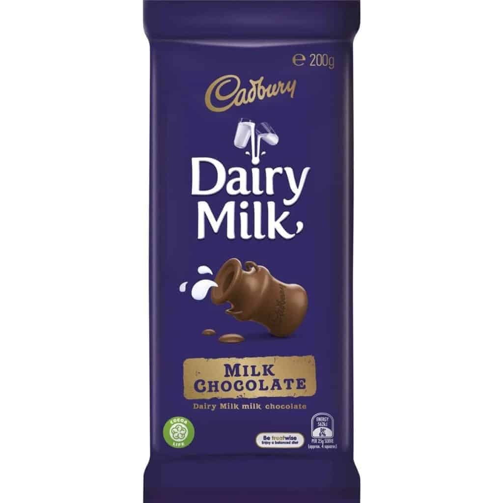 Buy Bulk Cadbury Block Dairy Milk Chocolate 180g ($5.99 each x 12 units ...