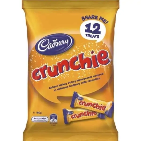 cadbury crunchie share pack 180g