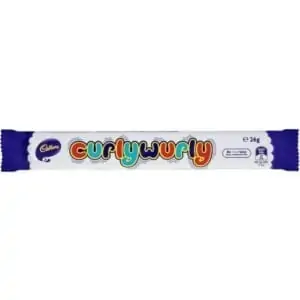 cadbury curly wurly bar 215g