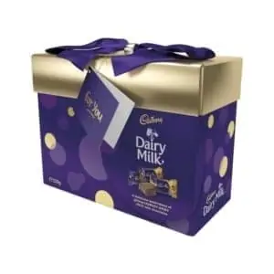 cadbury dairy milk chocolate gift box 220g