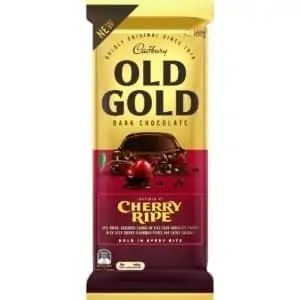 cadbury old gold cherry ripe 180g