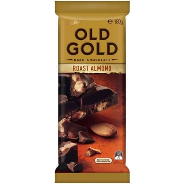 cadbury old gold roast almond 180g