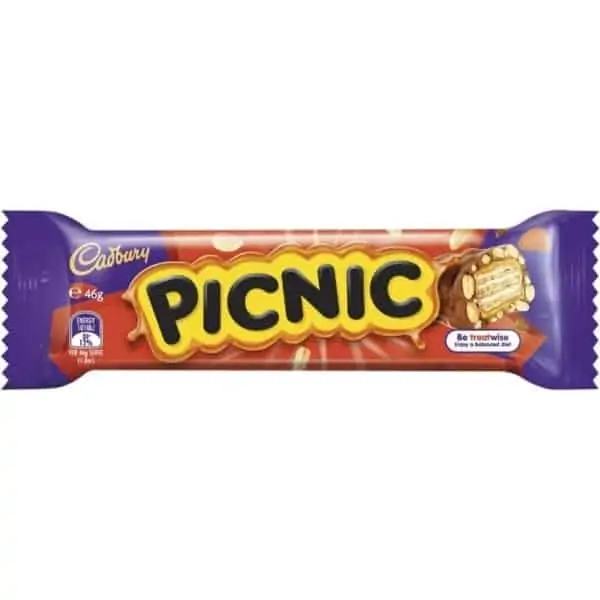 cadbury picnic bar 46g