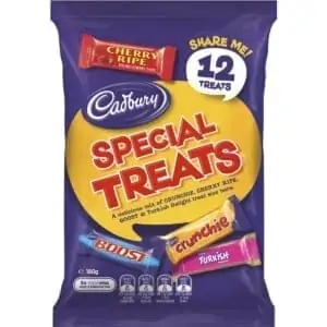 cadbury share pack special treats 180g