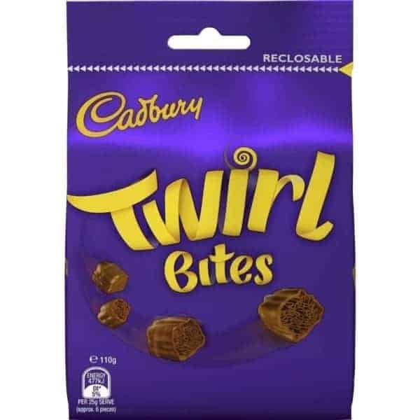 cadbury twirl bites 135g
