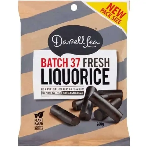 darrell lea batch 37 liquorice 260g